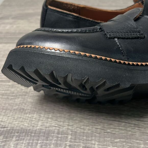 Bueno Women's Annie Leather Loafer (Black) - Picture 5 of 8